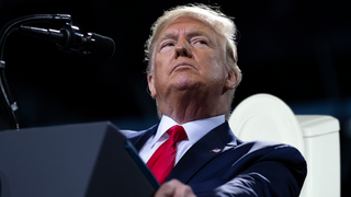 As He's Impeached, Trump Denies to Rally-Goers That He Always Has to Flush the Toilet 10 Times